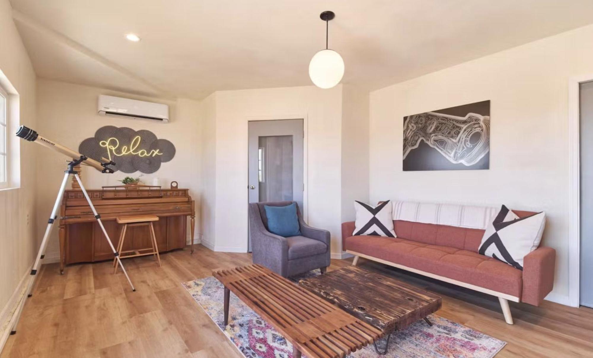 Twin Palms Desert Getaway - Jacuzzi, Fire Pit, Meditation Room & More Joshua Tree Exterior photo
