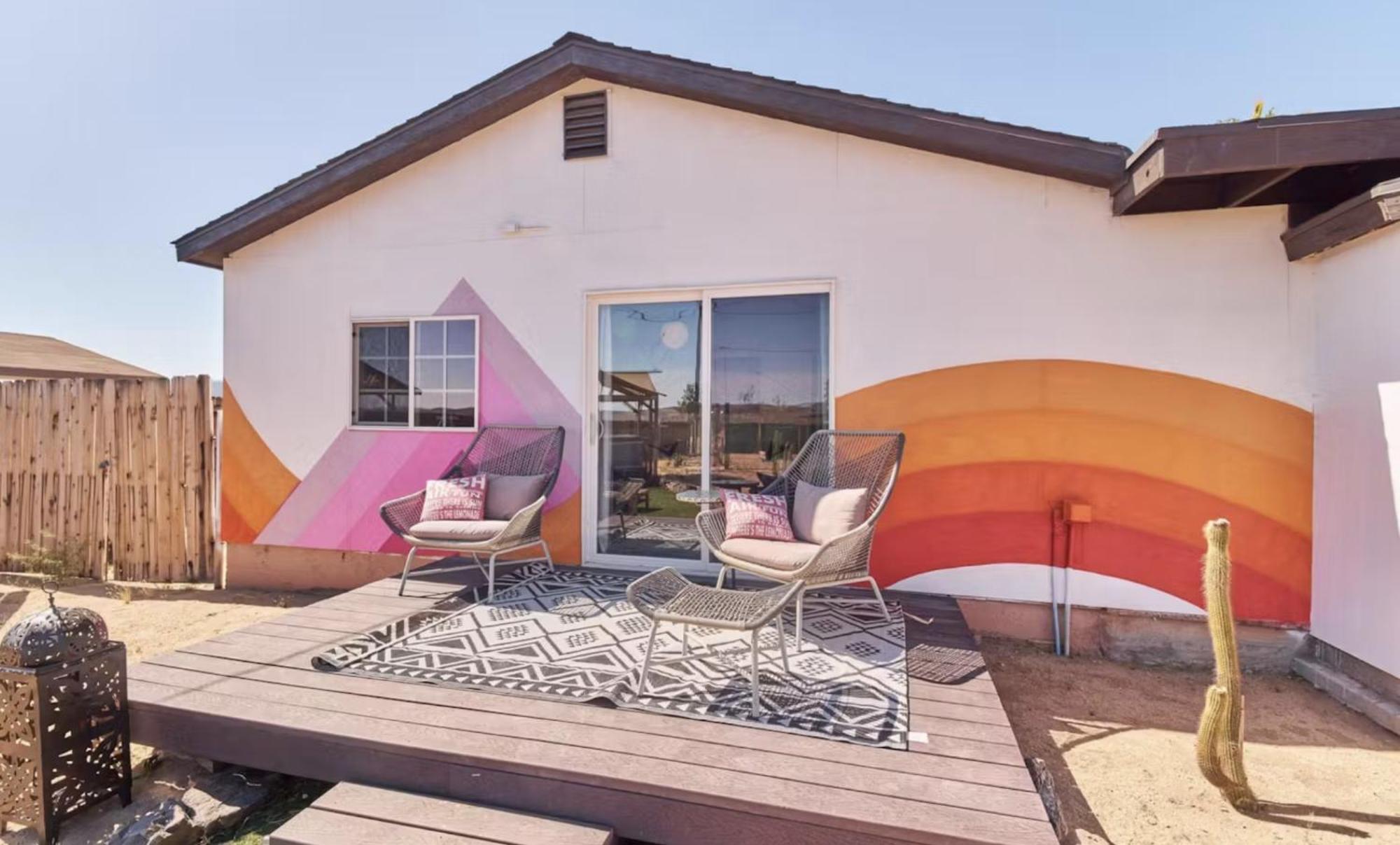 Twin Palms Desert Getaway - Jacuzzi, Fire Pit, Meditation Room & More Joshua Tree Exterior photo
