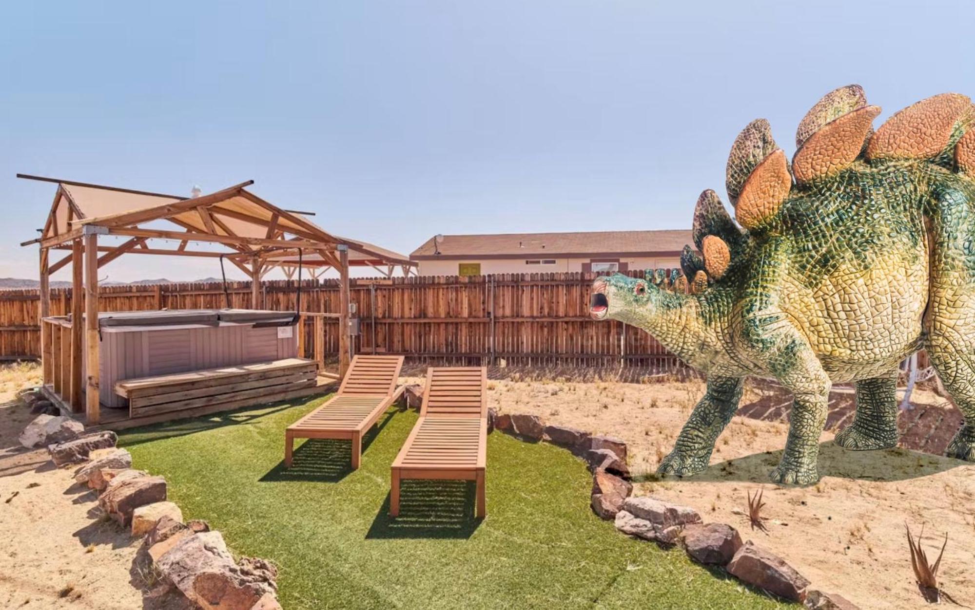 Twin Palms Desert Getaway - Jacuzzi, Fire Pit, Meditation Room & More Joshua Tree Exterior photo