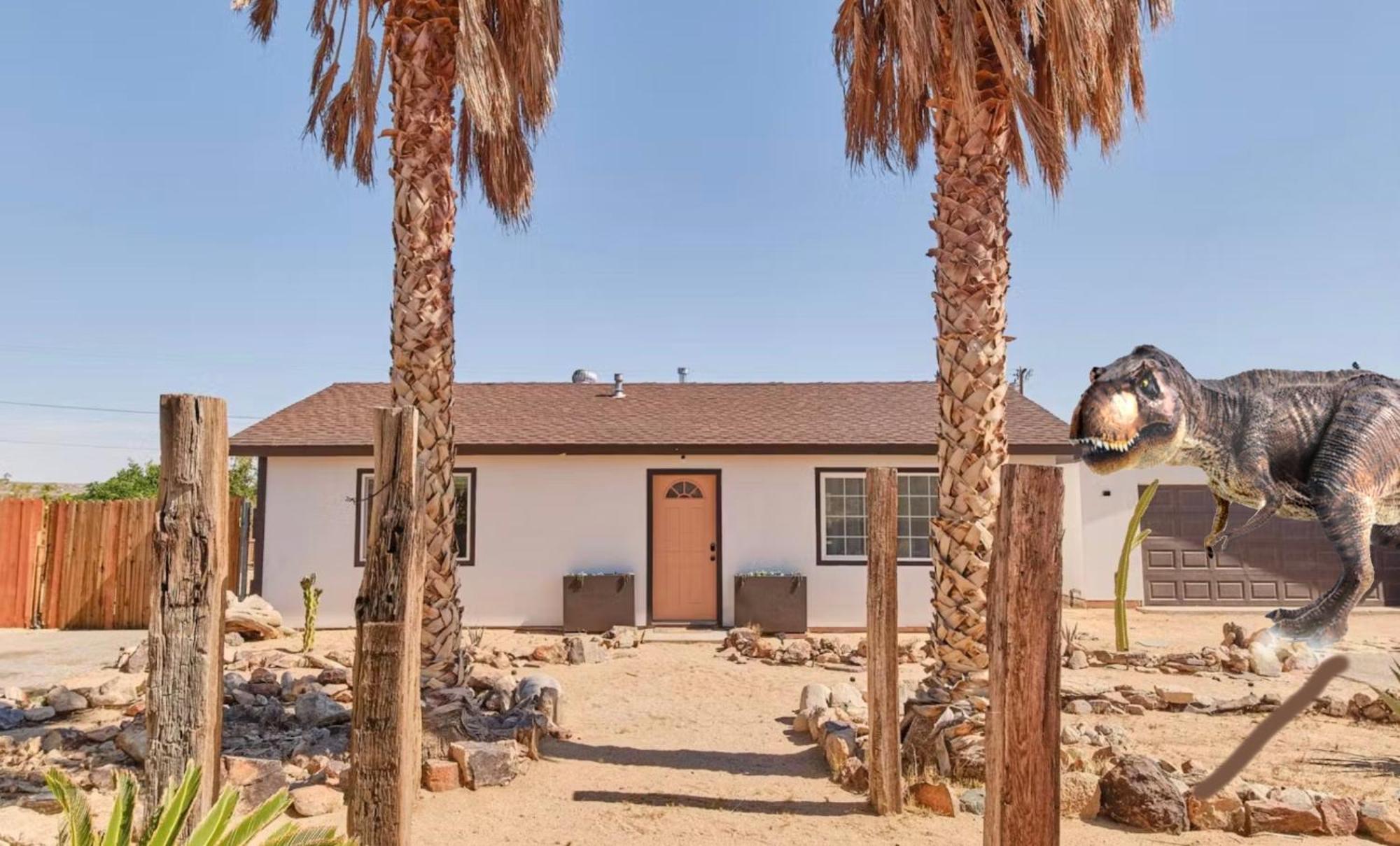 Twin Palms Desert Getaway - Jacuzzi, Fire Pit, Meditation Room & More Joshua Tree Exterior photo